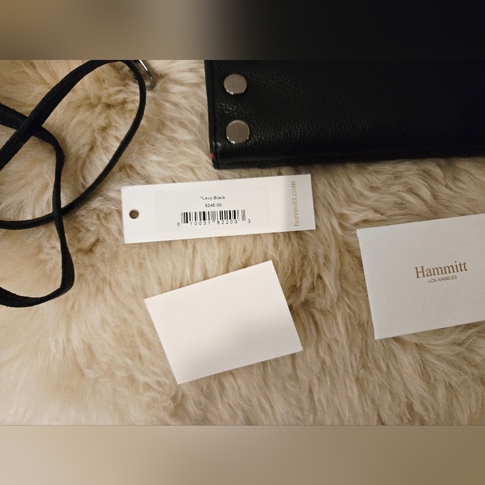 Hammitt Black Levy Wallet/Crossbody - Picture 2 of 16